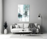 Abstract Glass Wall Art.