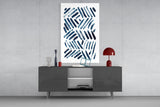 Lines Glass Wall Art.