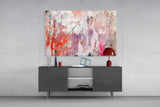 Abstract Glass Wall Art.