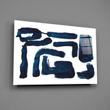 Lines Glass Wall Art.