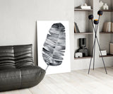 Feather Glass Wall Art.