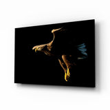 Águila Real en Vuelo cuadro de cristal - 72x46 cm