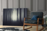 Foggy Forest Glass Wall Art.