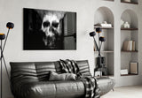 Skull Glass Wall Art.