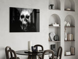 Skull Glass Wall Art.
