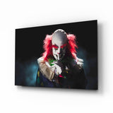 Clown Glasbild - 72x46 cm