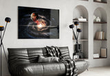 Space Glass Wall Art.