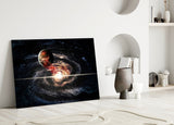 Space Glass Wall Art.