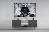 Darth Vader Glass Wall Art.
