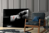 Playing Cards Glass Wall Art.