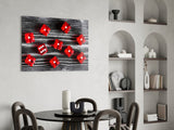 Dice Glass Wall Art.