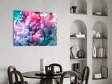 Colored Smoke Glass Wall Art.
