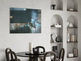 Abstract Art Glass Wall Art.