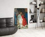 Turtle Trainer Glass Wall Art.