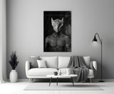 Darko Gray Glass Wall Art.