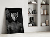 Darko Gray Glass Wall Art.