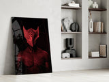 Darko Red Glass Wall Art.