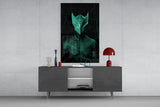 Darko Green Glass Wall Art.