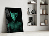 Darko Green Glass Wall Art.