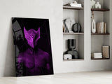 Darko Violet Glass Wall Art.
