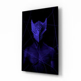 Darko Purple Glasbild