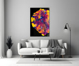 Dance of Colors Glass Wall Art.