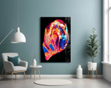 Colored Lava Glass Wall Art.