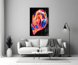 Colored Lava Glass Wall Art.