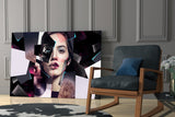 Effect Woman Glass Wall Art.