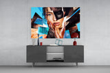 Effect Woman Glass Wall Art.
