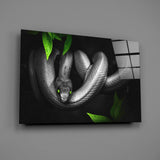 Snake Glass Wall Art.
