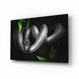 Snake Glass Wall Art.