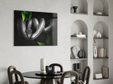 Snake Glass Wall Art.