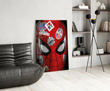 Spider Glass Wall Art.