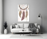 Dreamcatcher Glass Wall Art.