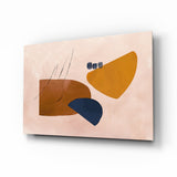 Quadro in vetro Astratto marrone - 72x46 cm