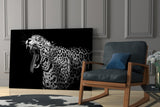 Leopard Glass Wall Art.