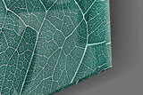 Leaf Texture Glass Wall Art.