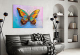 Butterfly Glass Wall Art.
