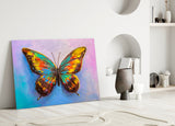 Butterfly Glass Wall Art.