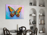 Butterfly Glass Wall Art.