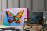 Butterfly Glass Wall Art.