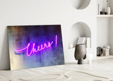 Cheers Glass Wall Art.