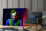 Joker Glass Wall Art.