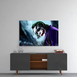Joker Glass Wall Art.