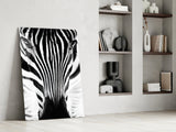 Zebra Glass Wall Art.