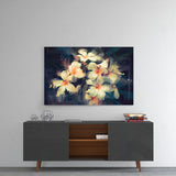 Flowers Glass Wall Art.