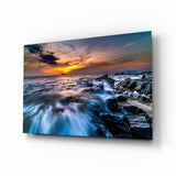 Arte della parete di vetro Mare infinito