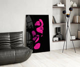 Existing Glass Wall Art.