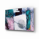 Glasbild Abstrakte Textur - 72x46 cm
